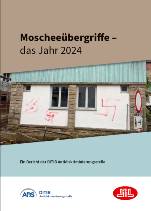 Cover: Moscheeübergriffe- das Jahr 2024